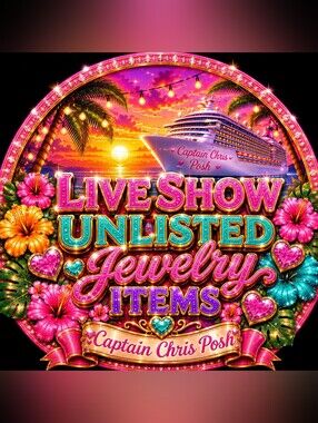 🔱SEPT2026-💎Live Show Unlisted Jewelry-$10 Min-Bid Responsibly-No Cancellations